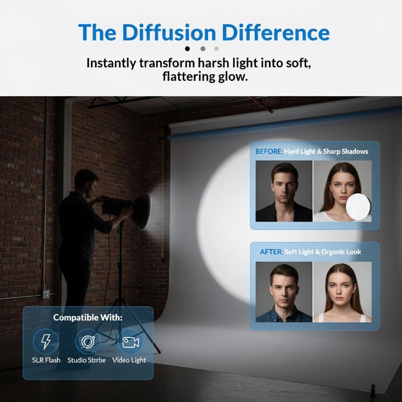 Photography Lighting Meter - غطاء قماشي ناعم وخفيف الوزن، مقاس
