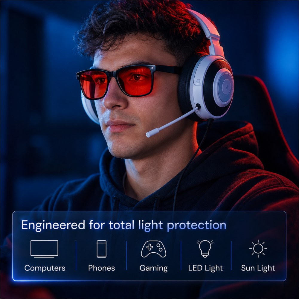 نظارات ألعاب متقدمة لحجب الضوء - مراجعة Photography Lighting Game وسعره