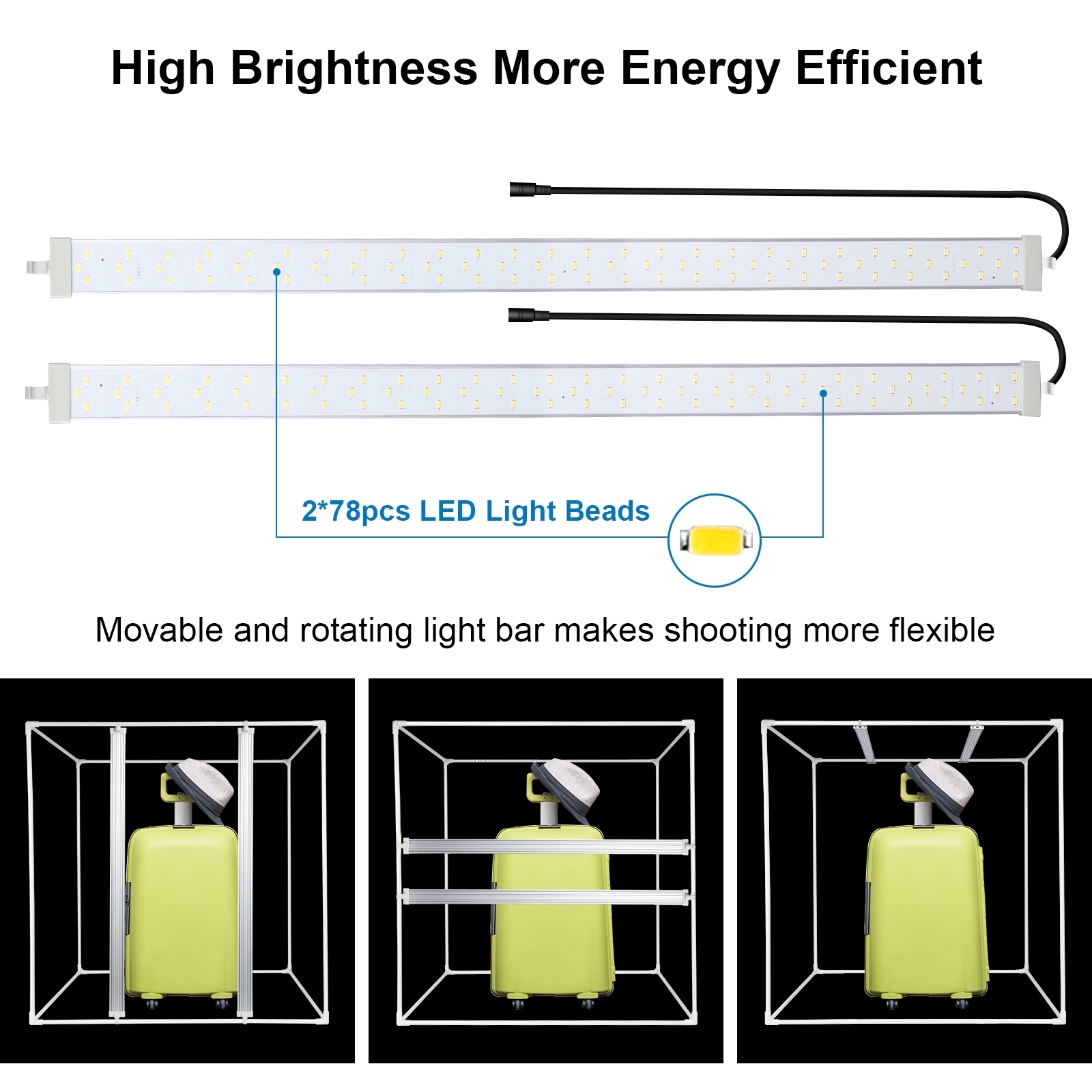 مجموعة إضاءة استوديو تصوير محم - مراجعة Photography Lighting Kit Portable وسعره