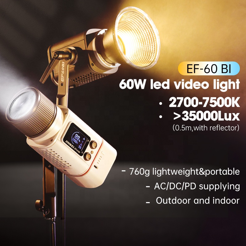 طقم إضاءة فيديو LED محمول فائق - مراجعة Photography Lighting Kit Portable وسعره
